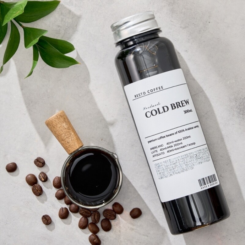 속초몰,[레스토커피] 콜드브루 원액 300ml 500ml