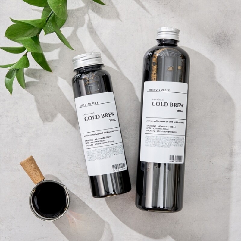 속초몰,[레스토커피] 콜드브루 원액 300ml 500ml